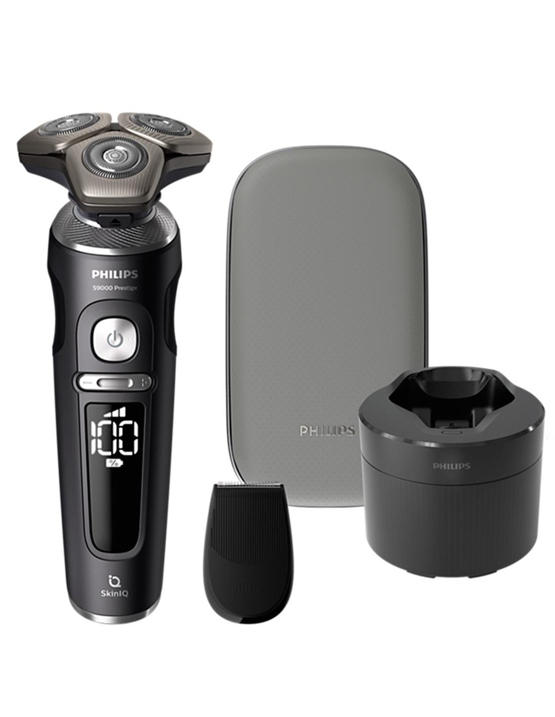 Philips Afeitadora SP9840/32 Serie 9000 Prestige con Base de limpieza