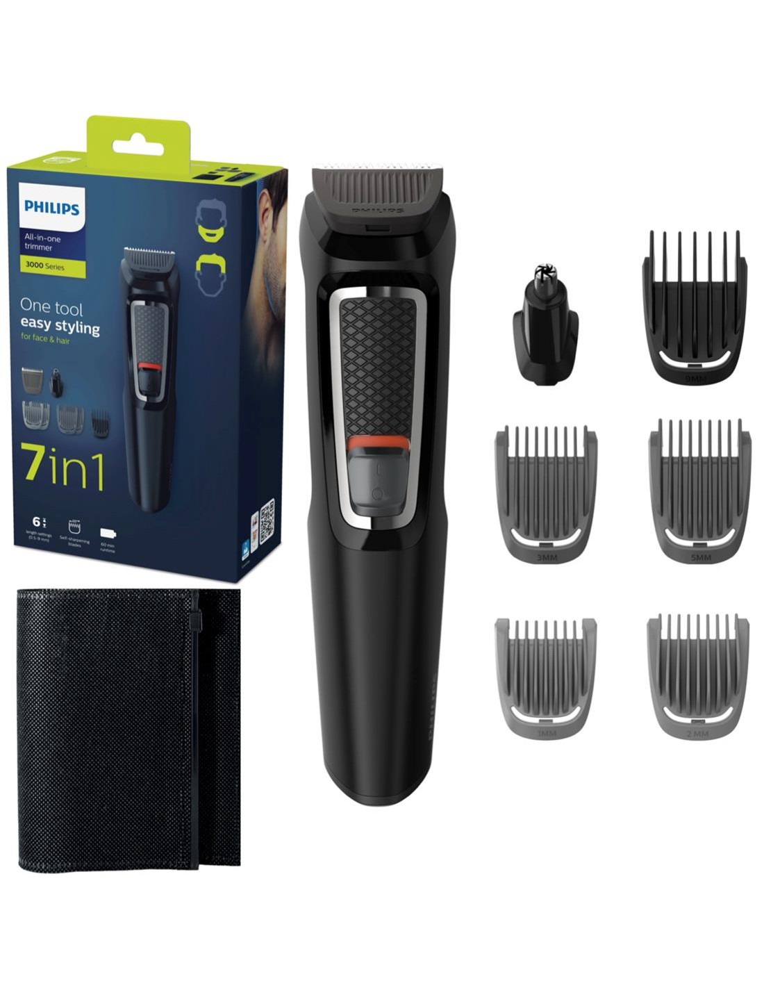 Philips MG3720/15 Recortdaora con 7 Accesorios Recargable