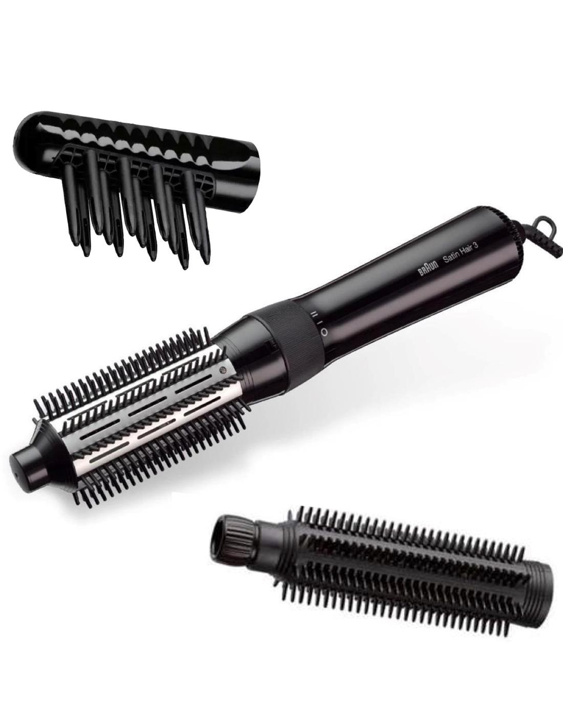 BRAUN SatinHair 3 AS330E Moldeador con 3 Accesorios