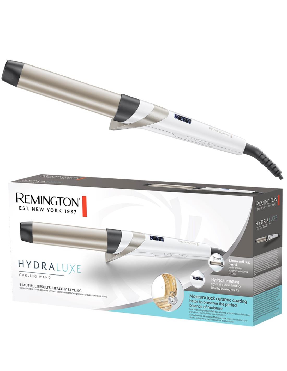 Remington CI89H1 Hydraluxe Rizador Moldeador 32mm