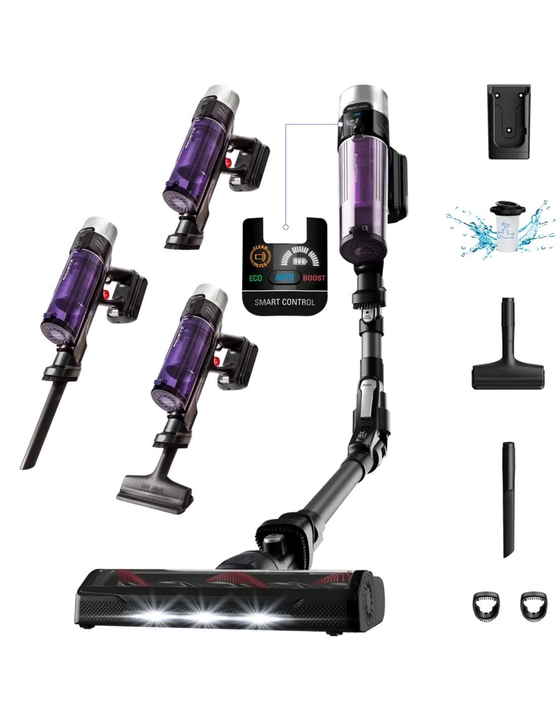 Rowenta RH2048WO Aspirador Escoba X-Force Flex 9.60