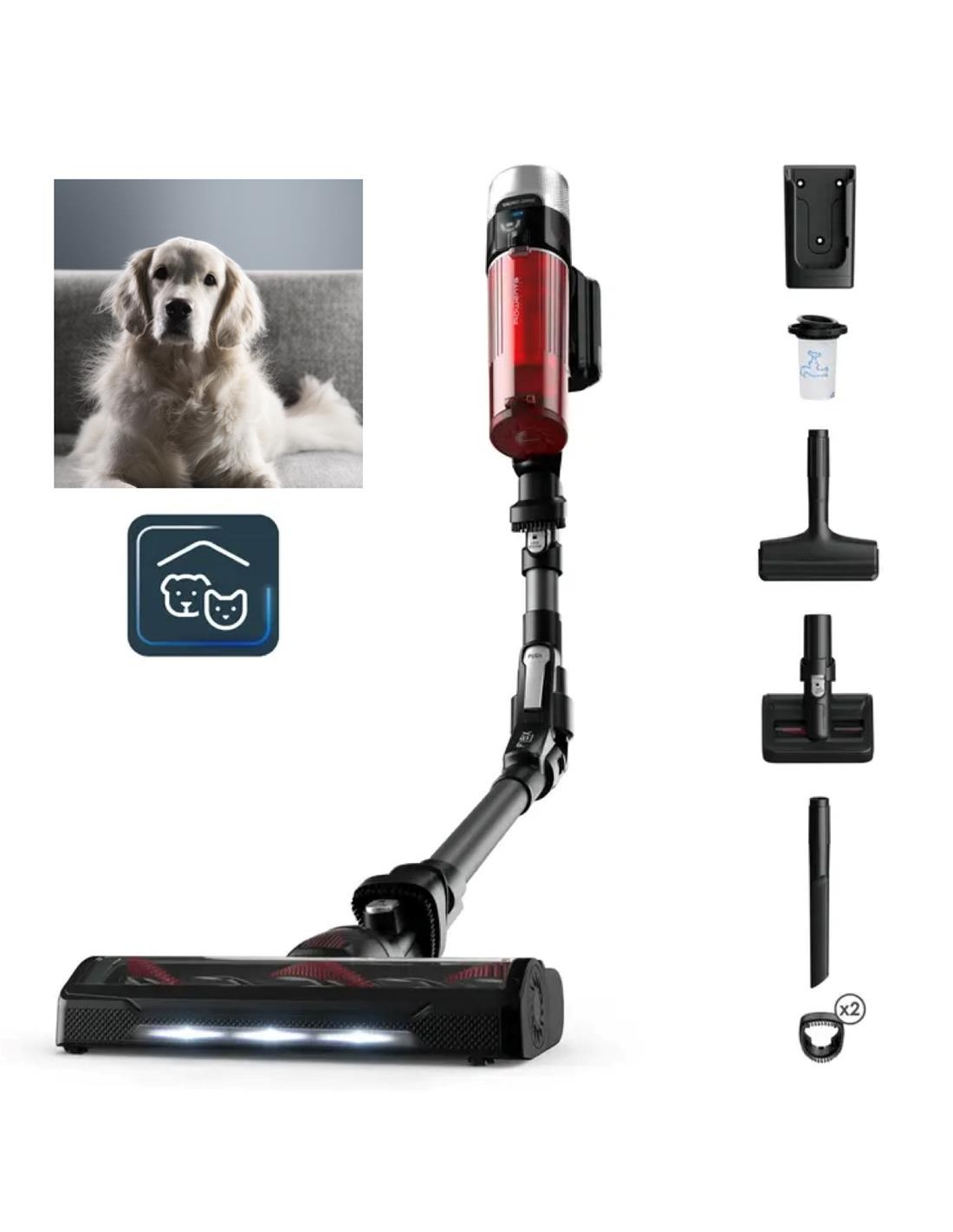Rowenta RH2059ES X-Force Flex 9.60 Animal Care Apiradora Sin Cable