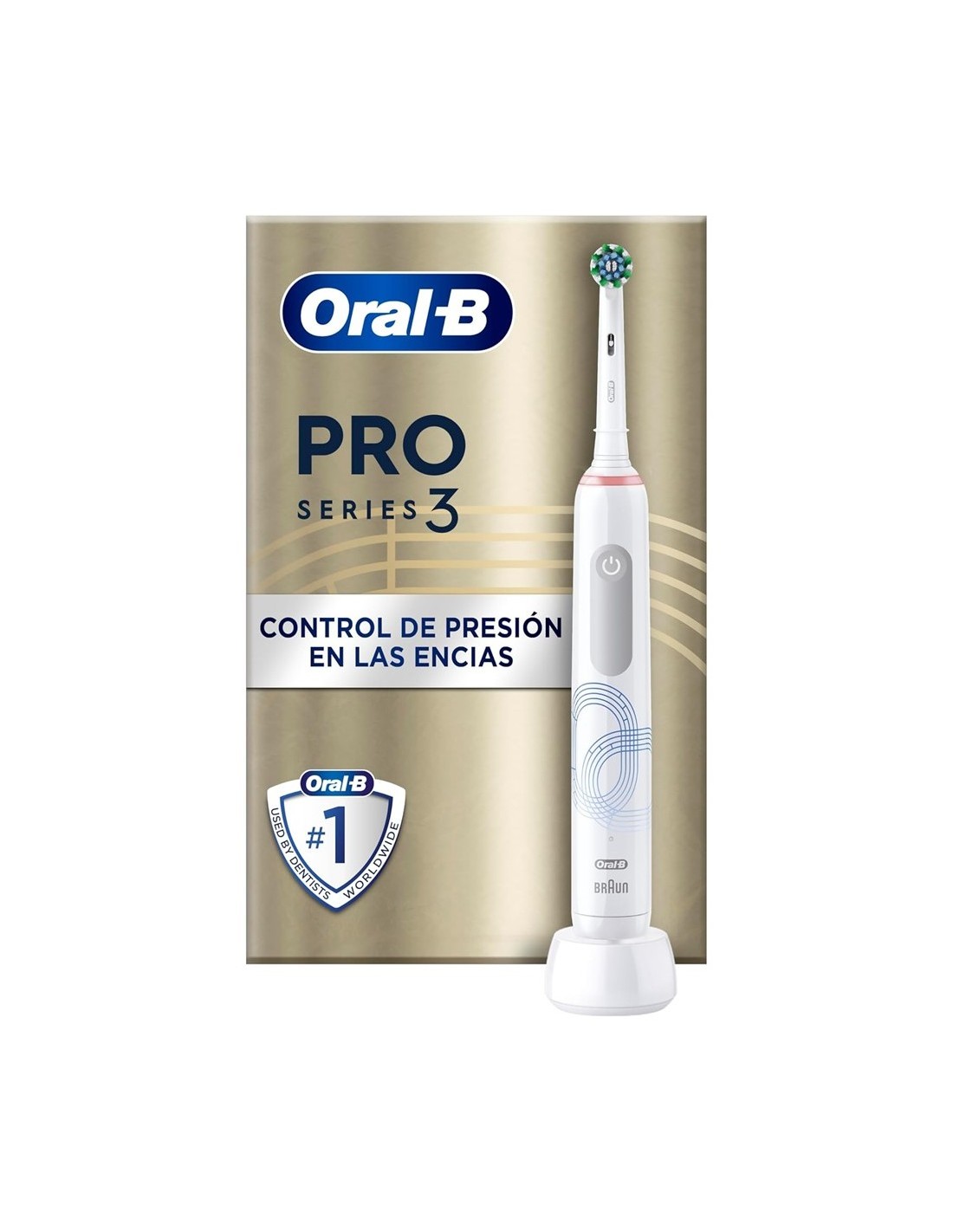 Braun Oral-B Pro 3 Cepillo ElÃ©ctrico Blanco (D505.513.3)