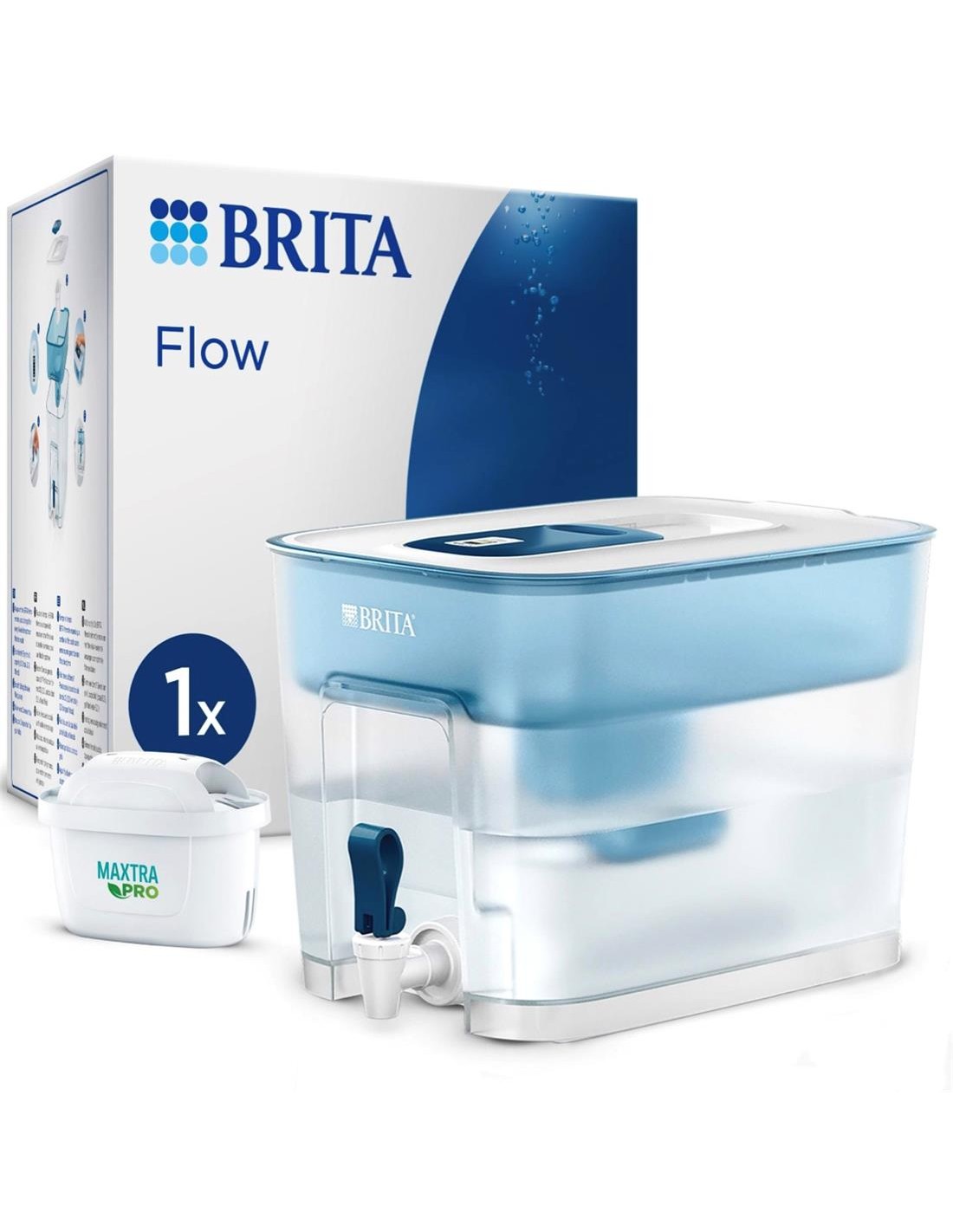 Brita DepÃ³sito Filtrante Flow Azul 8.2 Litros + 1 Filtro