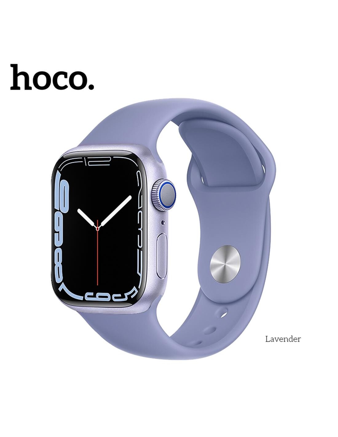 Hoco iWatch WA01 Correa Sport Silicona Lavanda