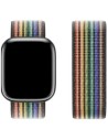 Hoco iWatch WA02 Original Series Loop Type Nylon Strap (38/40/41mm) Black Rainbow