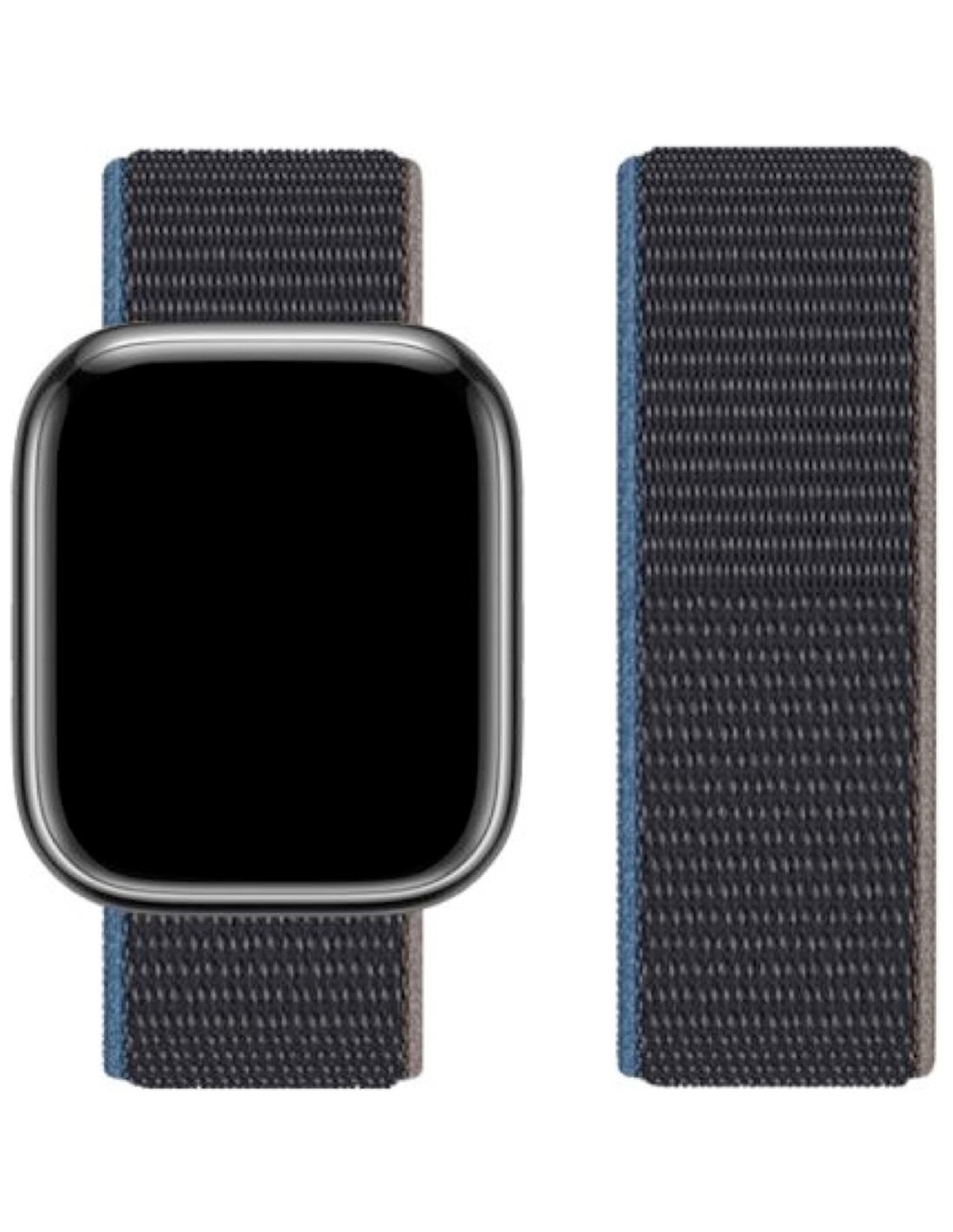 Hoco iWatch WA02 Original Series Loop Type Nylon Strap (38/40/41mm) Charcoal