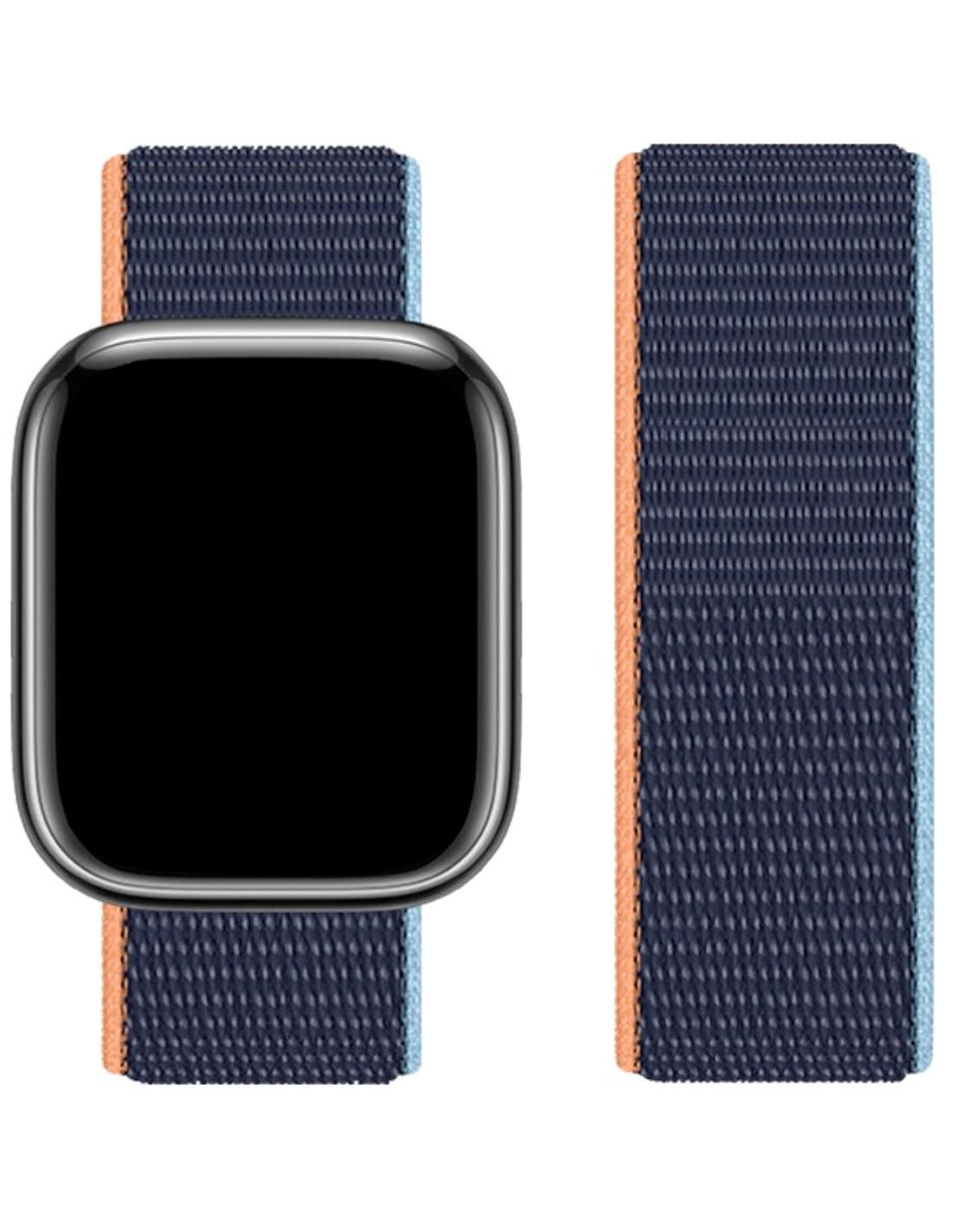 Hoco iWatch WA02 Original Series Loop Type Nylon Strap (38/40/41mm) Dark Navy