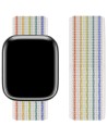 Hoco iWatch WA02 Original Series Loop Type Nylon Strap (38/40/41mm) Reflective Rainbow Edition