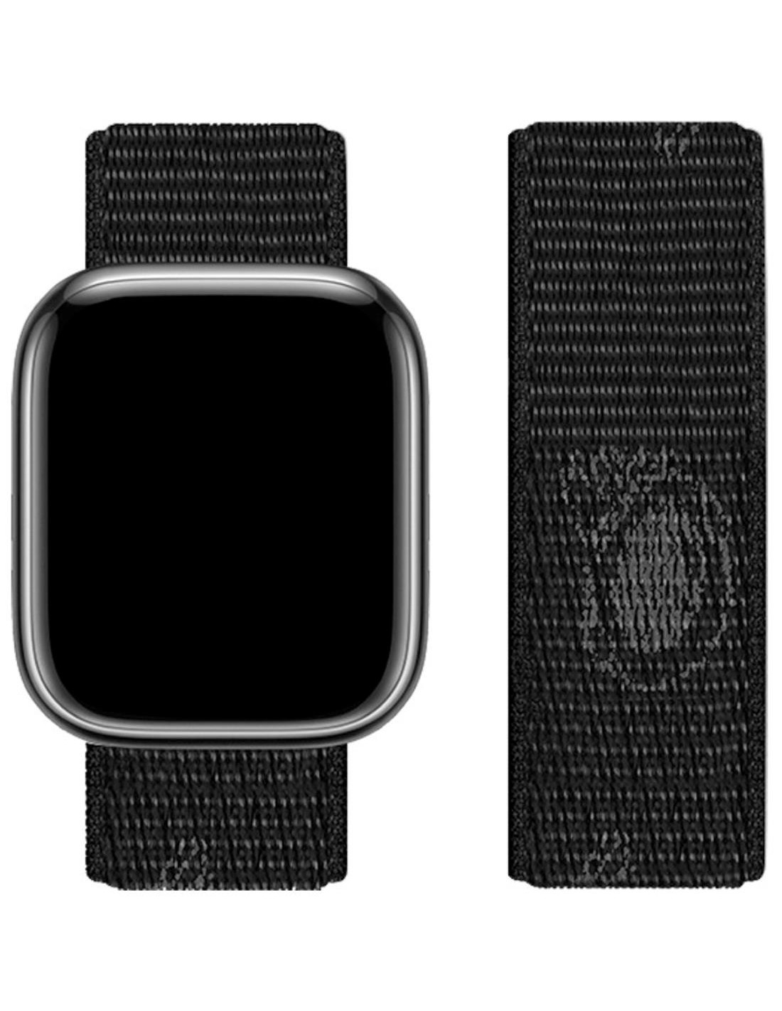 Hoco iWatch WA02 Original Series Loop Type Nylon Strap (38/40/41mm) Space Black