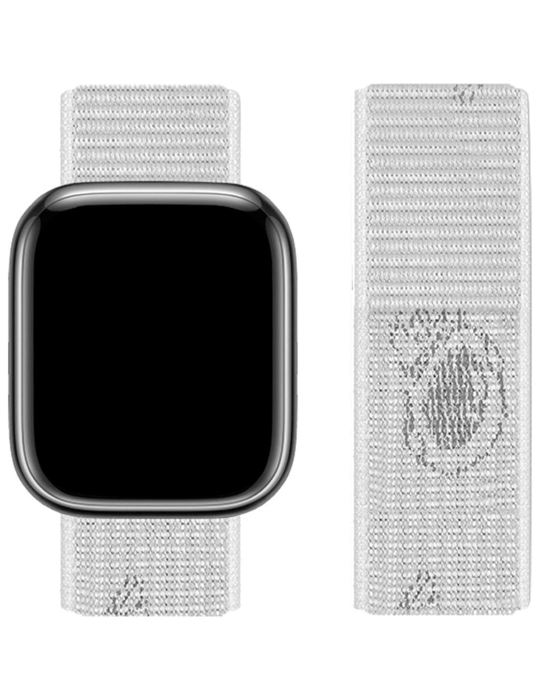 Hoco iWatch WA02 Original Series Loop Type Nylon Strap (38/40/41mm) Space White