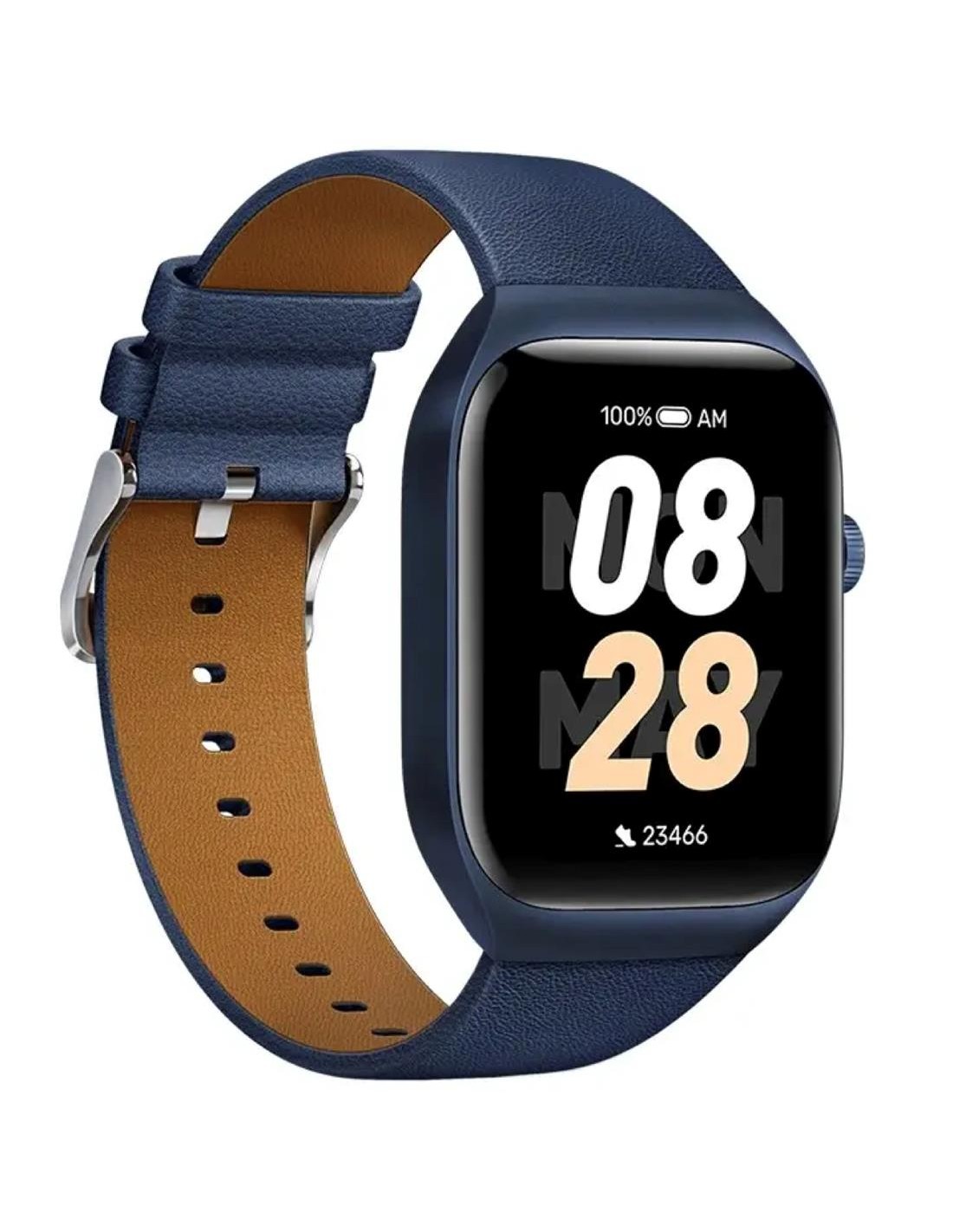 Mibro T2 Smartwatch con GPS, 105 Deportes y Llamadas Bluetooth Azul