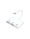 Adaptador Compatible Lightning a 2x USB