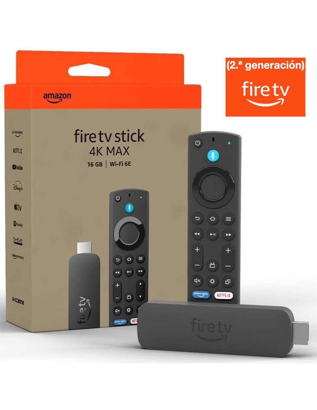 Amazon Fire Tv Stick 4K Max 16Gb