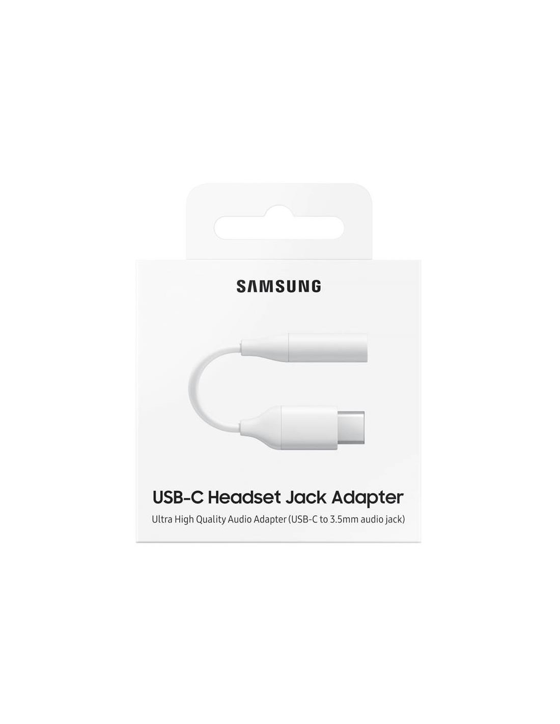 Samsung Adaptador USB-C Jack 3.5mm Blanco (EE-UC10JUWE)