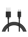 Cable USB a Micro 1.5 metros Generico Bulk Negro