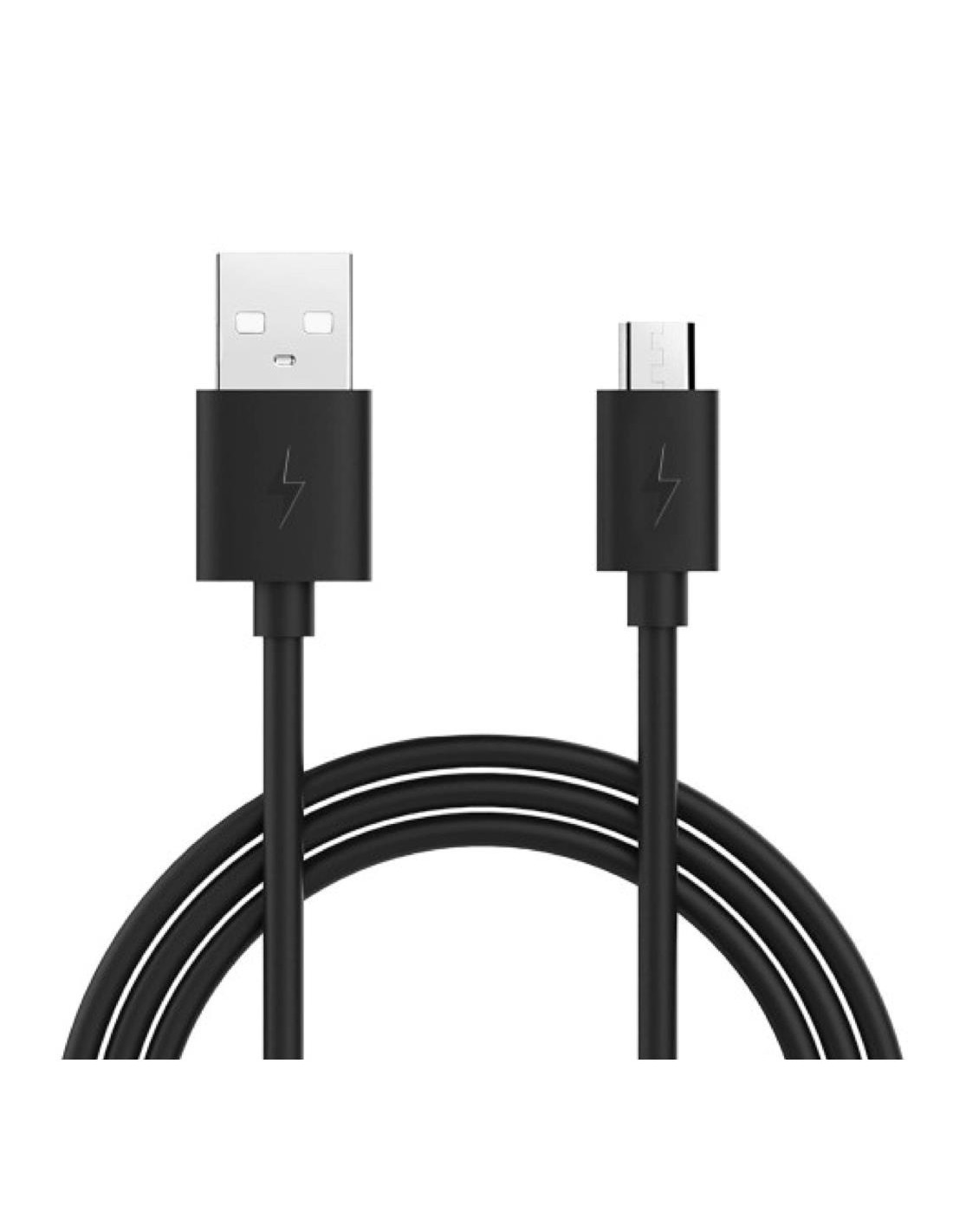 Cable USB a Micro 1.5 metros Generico Bulk Negro