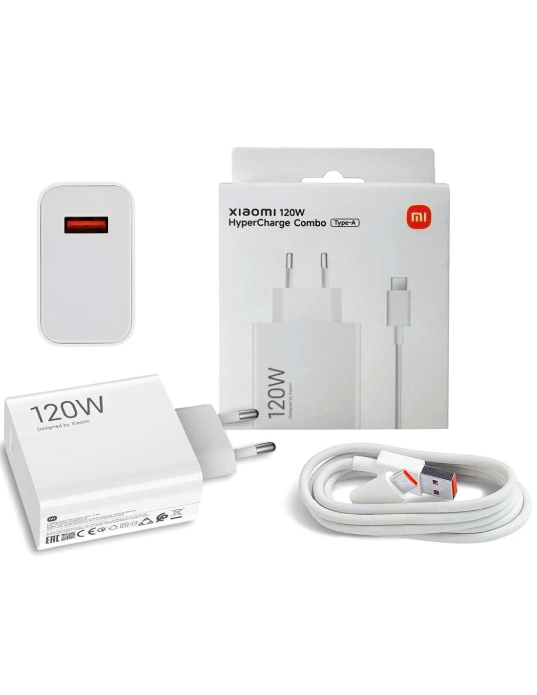 Cargador USB 120W+ Cable USB a USB-C Xiaomi (BHR9462)