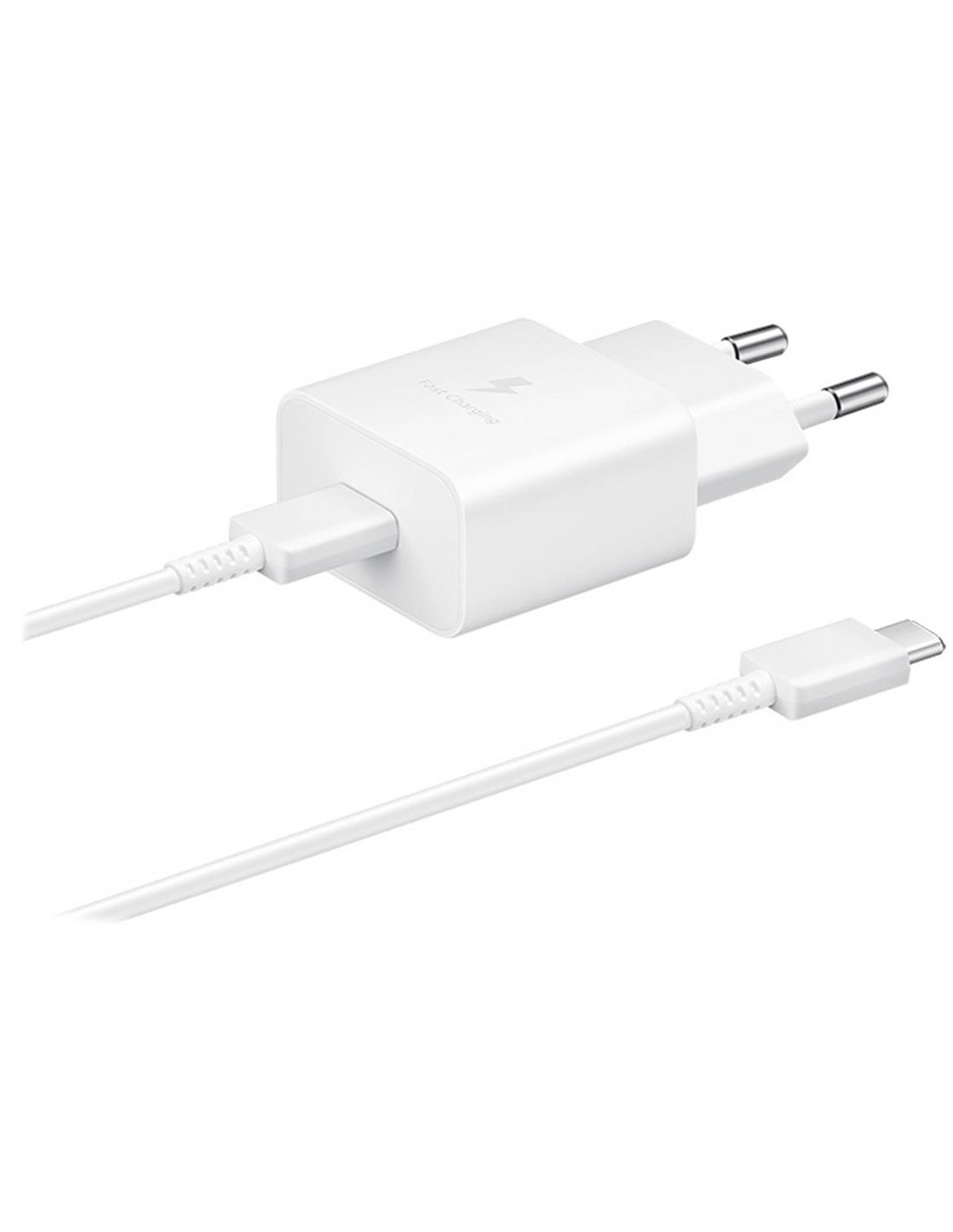 Cargador USB-C 15W+ Cable USB-C a USB-C 1 m Samsung (EP-T1510) Blanco