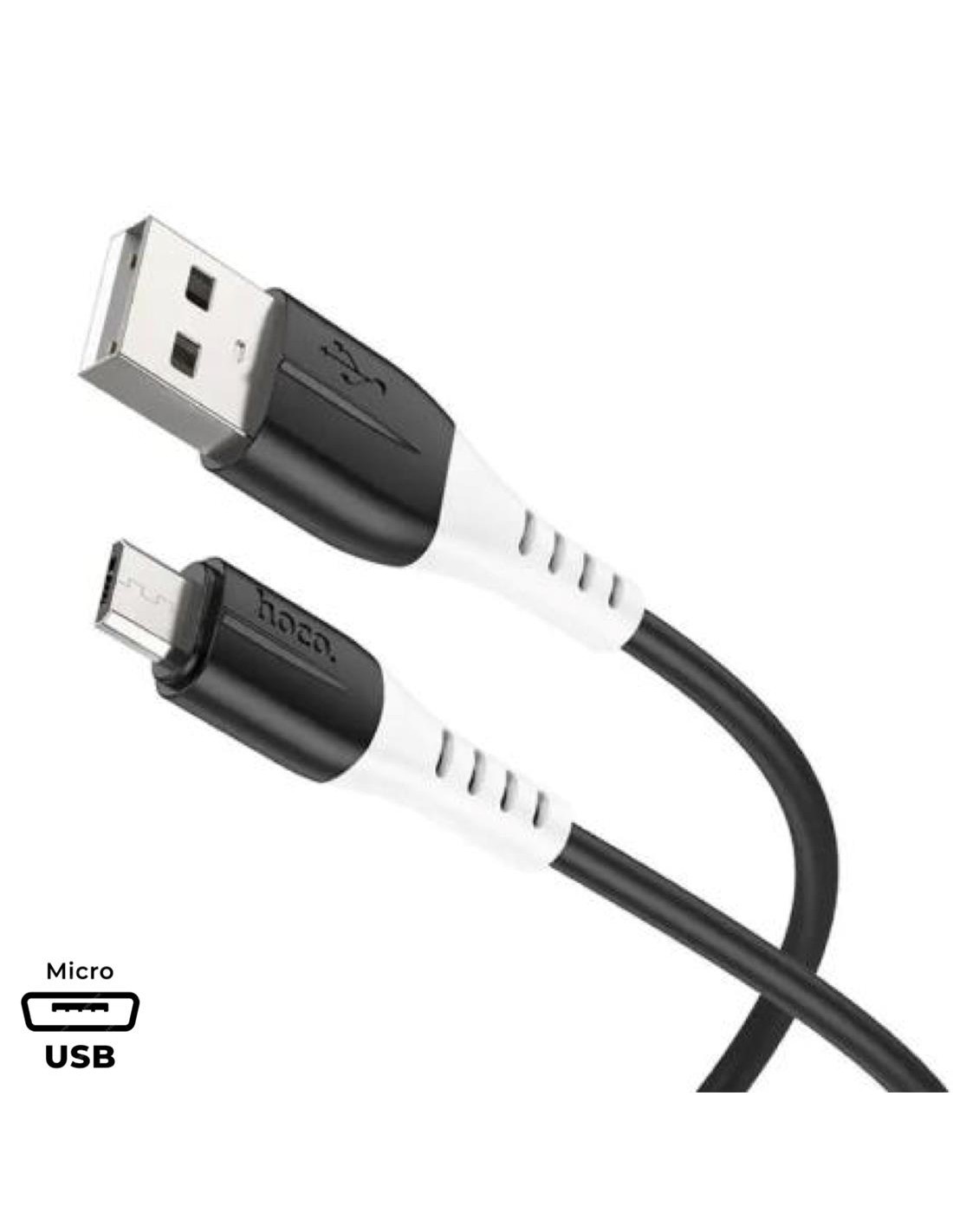 Hoco X82 Cable Micro Silicona Black