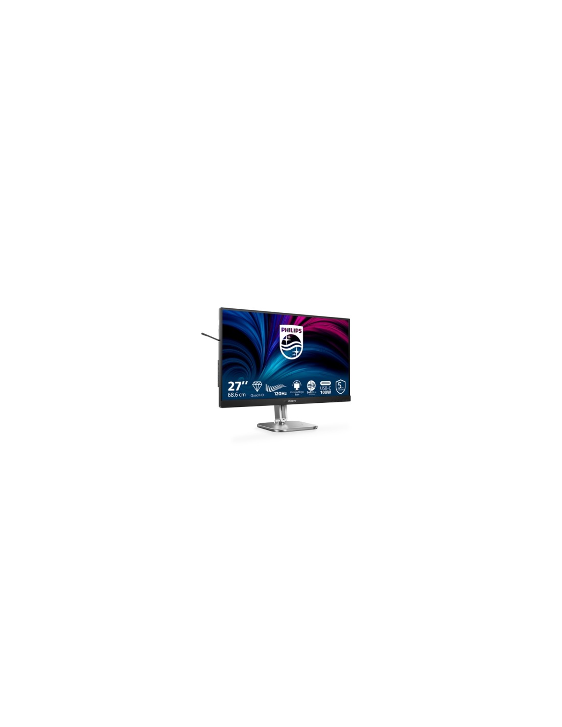 Philips 27B2U4601/00 pantalla para PC 68,6 cm (27") 2560 x 1440 Pixeles Quad HD LCD Gris
