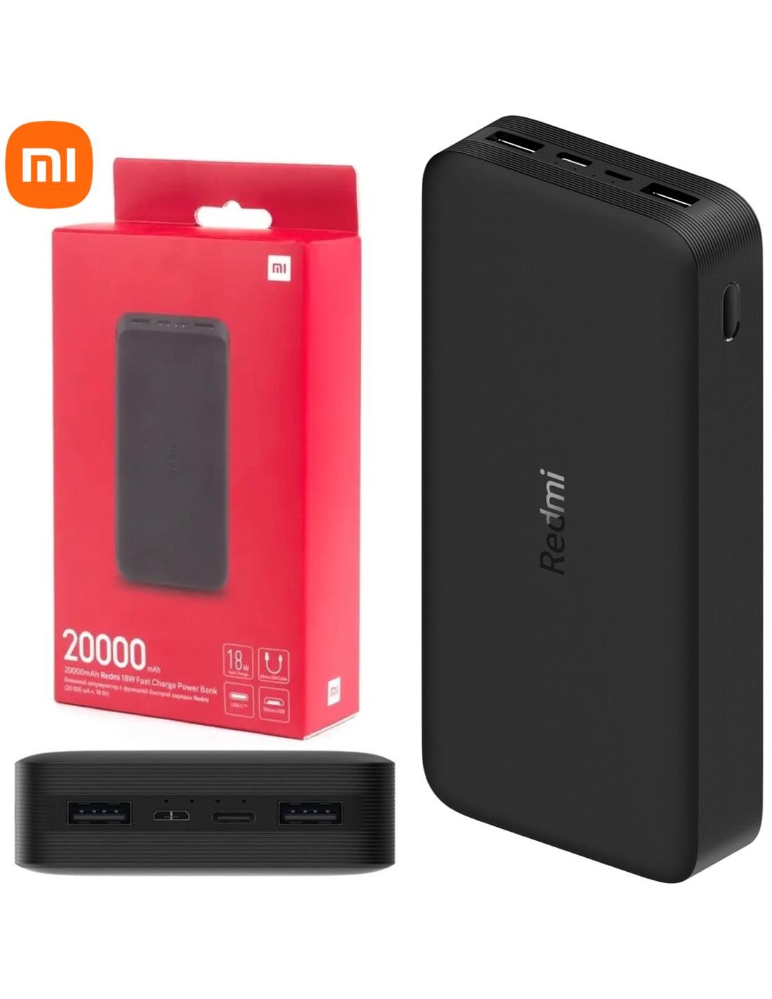 Powerbank Xiaomi Redmi 20.000 mAh 18W (4304GL)