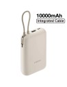 Xiaomi Powerbank 10.000 mAh 22.50W  Con Cable Integrado Tan Beige (BHR9072GL)