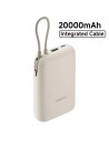 Xiaomi Powerbank 20.000 mAh 33W con Cable Integrado Tan Beige (BHR8851GL)