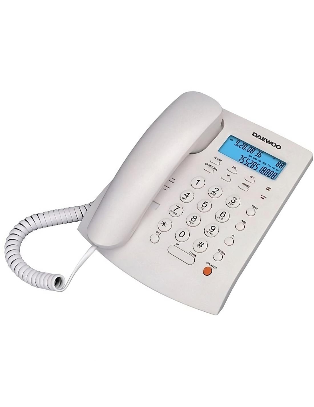 Daewoo DW6310 TelÃ©fono Fijo Con Cable Blanco