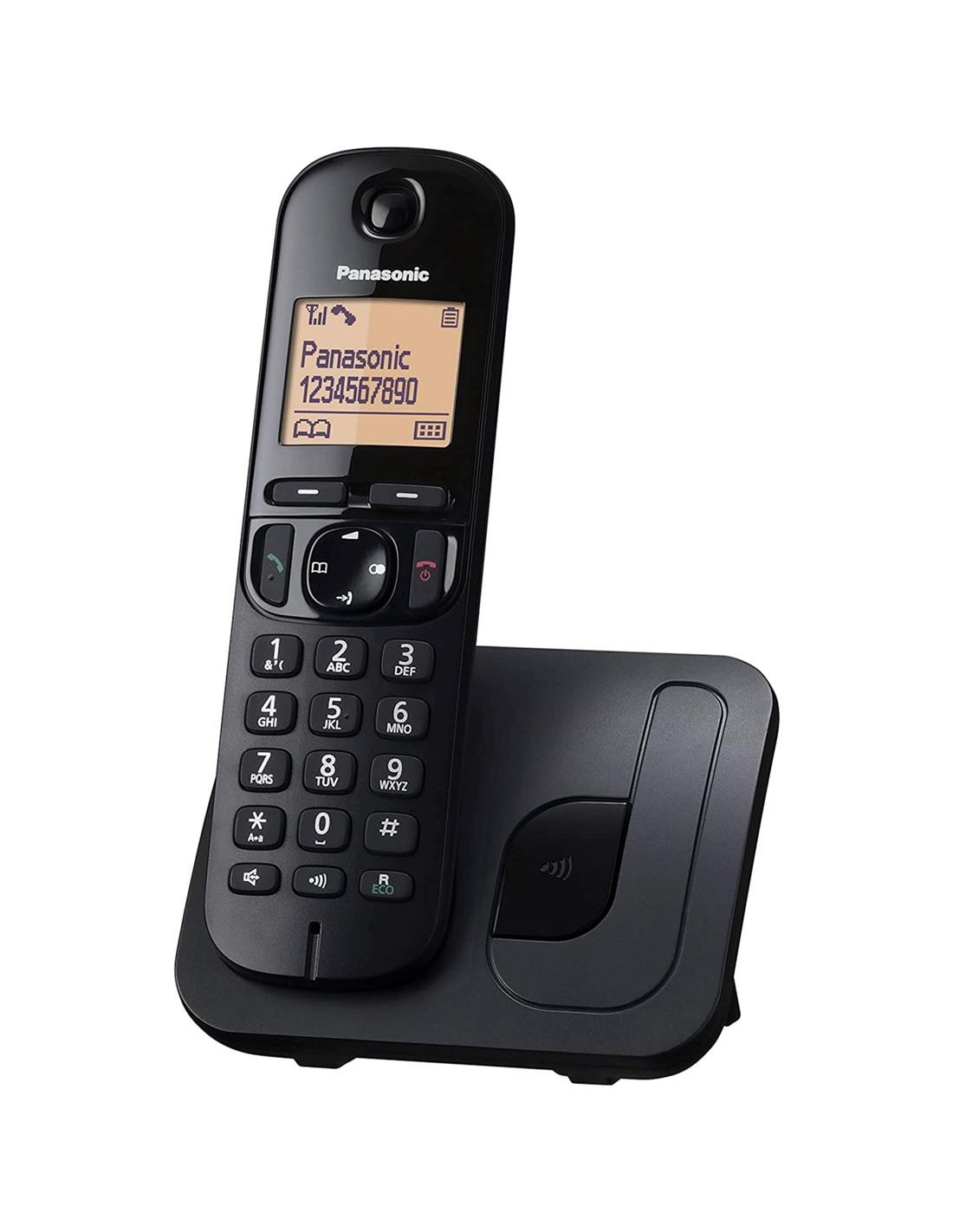 Panasonic KX-TGC210SPB TelÃ©fono inalÃ¡mbrico DECT Negro