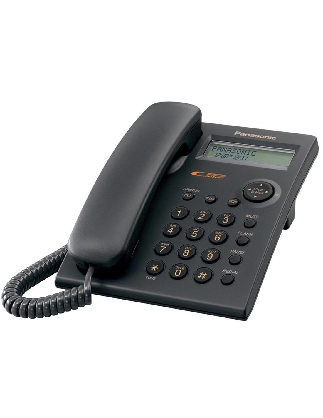 Panasonic KX-TSC11EXB TelÃ©fono Fijo con pantalla Negro