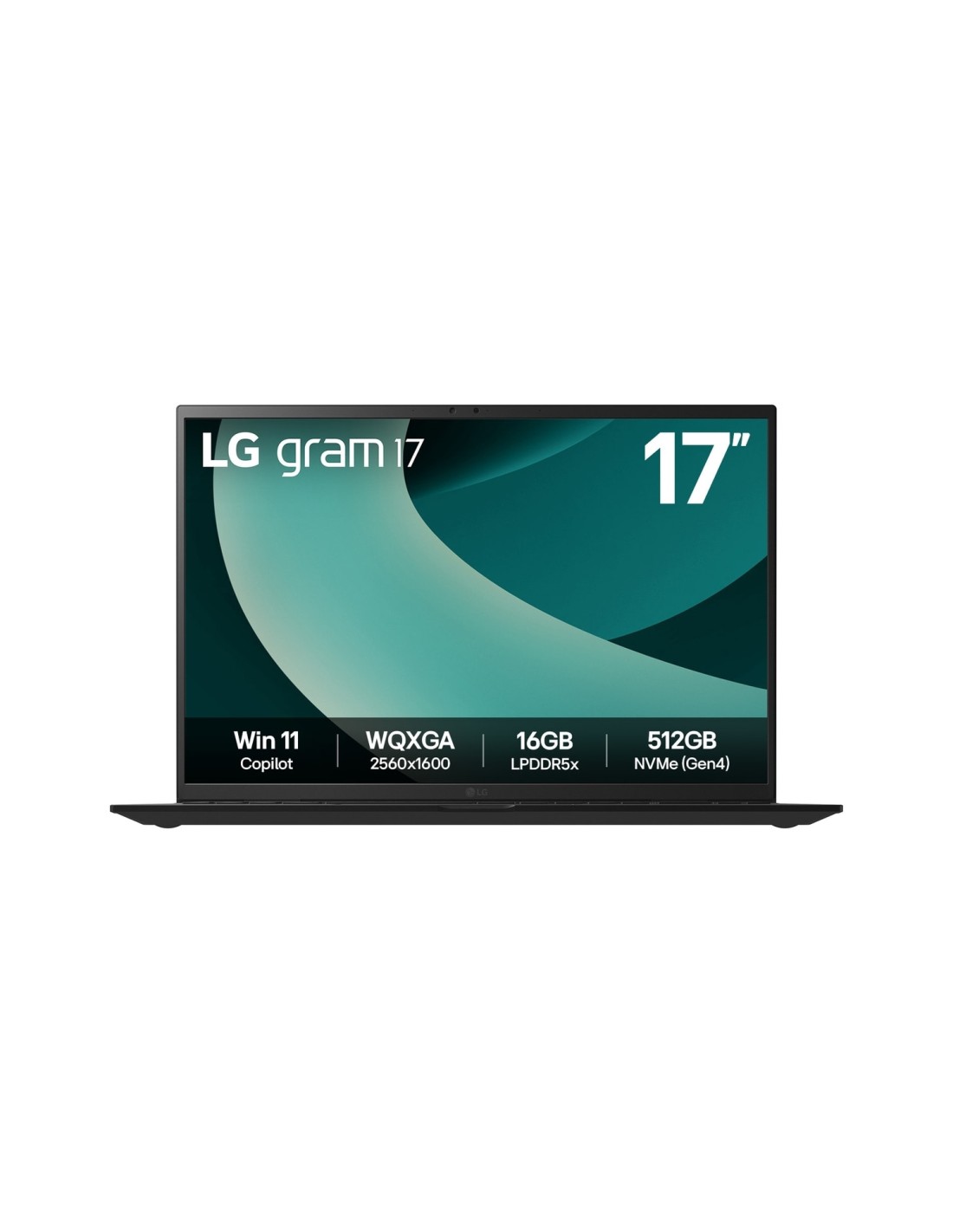 LG Gram 17Z90T Intel Core Ultra 7 255H Portátil 43,2 cm (17") WQXGA 32 GB LPDDR5x-SDRAM 1 TB SSD Wi-Fi 7 (802.11be) Windows 11 H