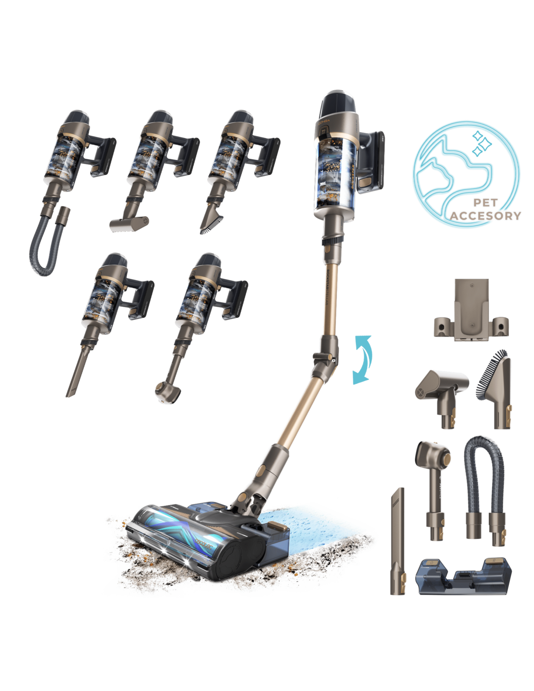 Conga Rockstar 12500 Stellar AquaPet Flex