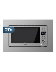 Microondas encastrable GrandHeat 2000 Built-In Steel Black