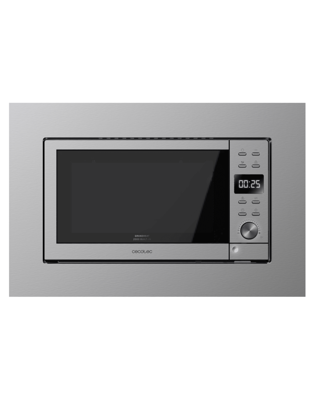 Microondas encastrable GrandHeat 2000 Built-In Steel Black