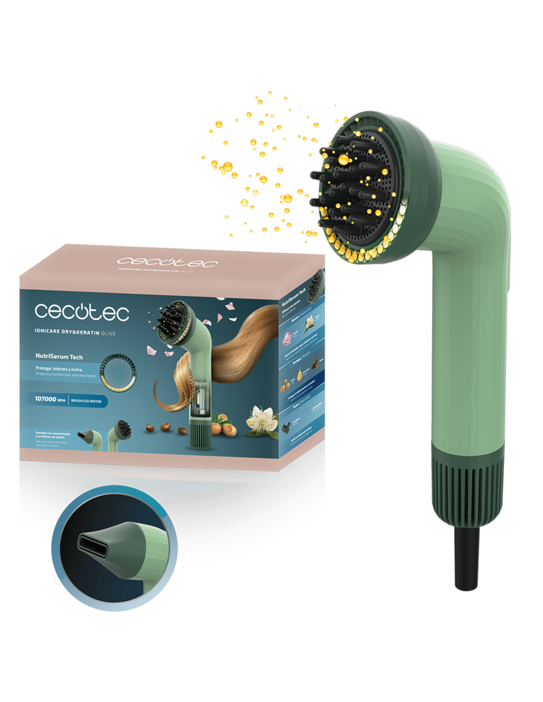 DryRevitalize Keratine Olive