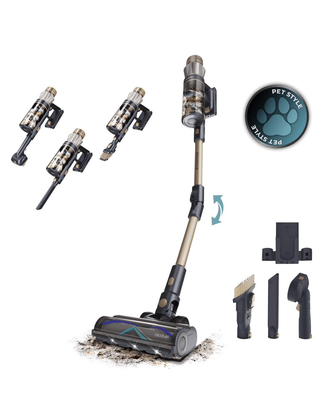 Conga Rockstar 4500 Blaze Pet Flex