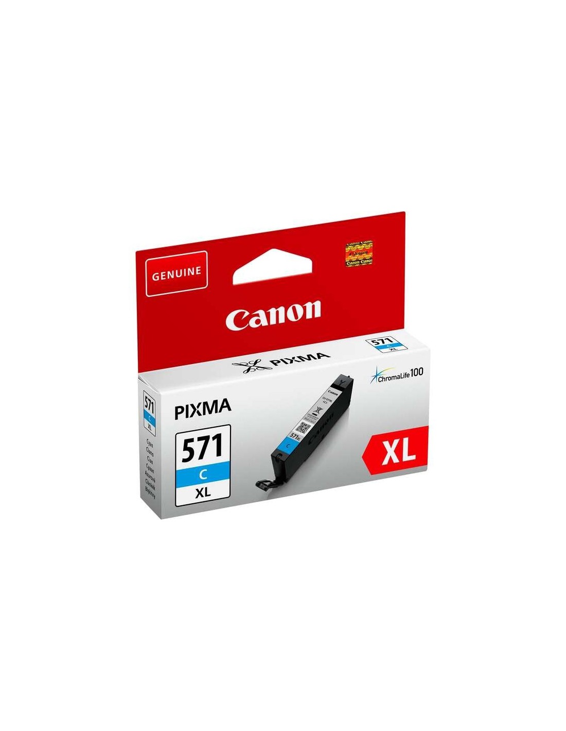 TINTA CANON CLI571CXL CYAN ALTA CAPACIDAD