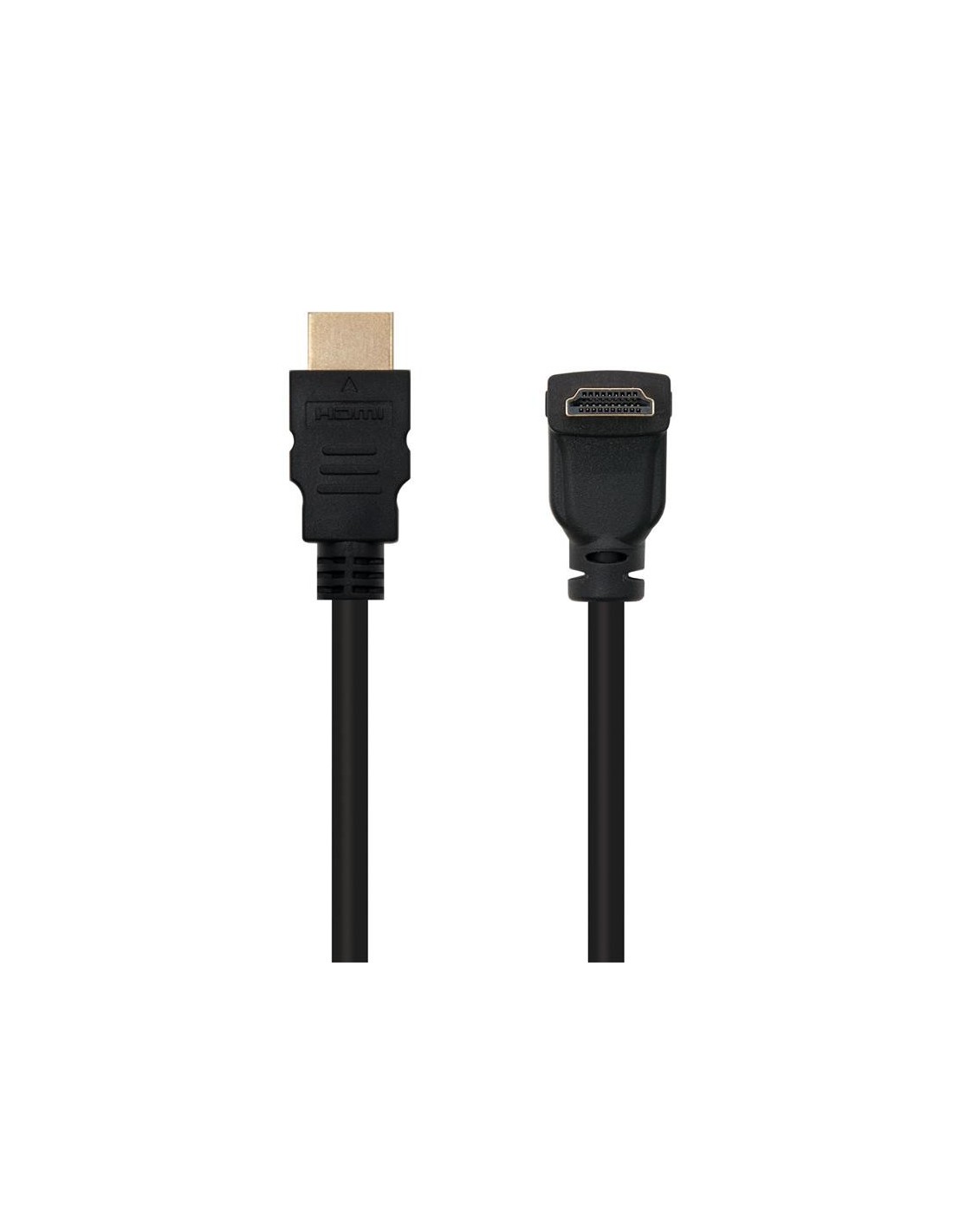 CABLE HDMI ACODADO V1.4 ALTA VELOCIDAD HEC AM-AM 1.8 M NANOCABLE