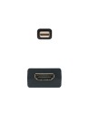 ADAPTADOR NANOCABLE MINI DP A HDMI MINIDP/M-HDMI/H 15CM