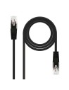 CABLE DE RED CAT.6 UTP 1M NANOCABLE BLACK
