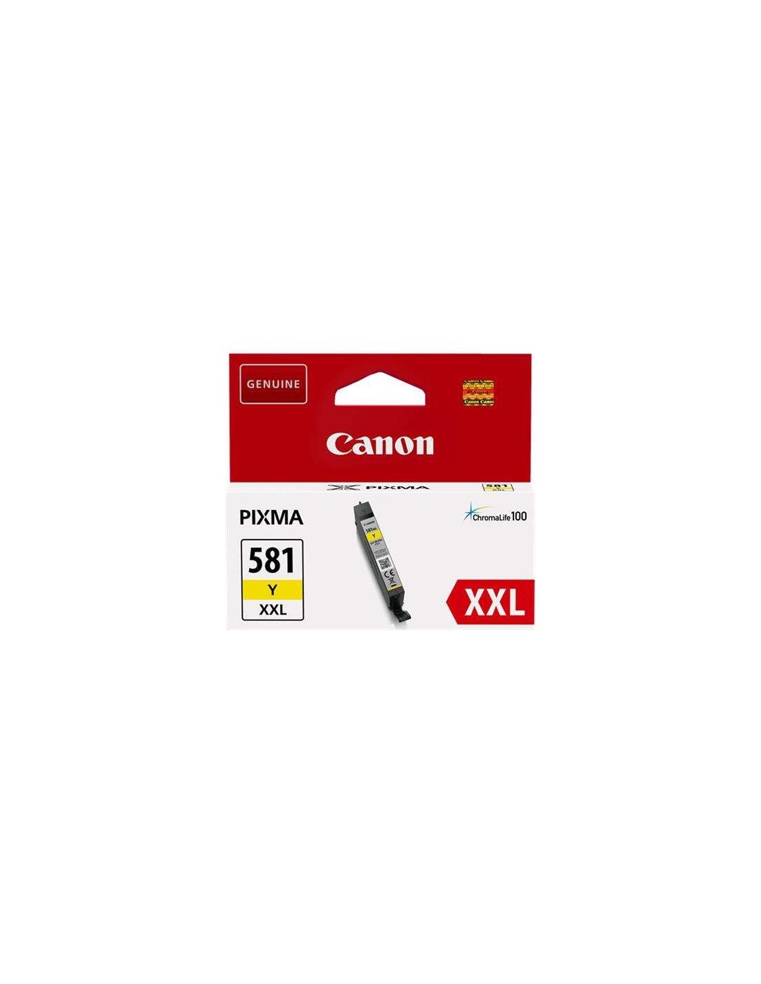 TINTA CANON CLI581CXXL YELLOW ALTA CAPACIDAD