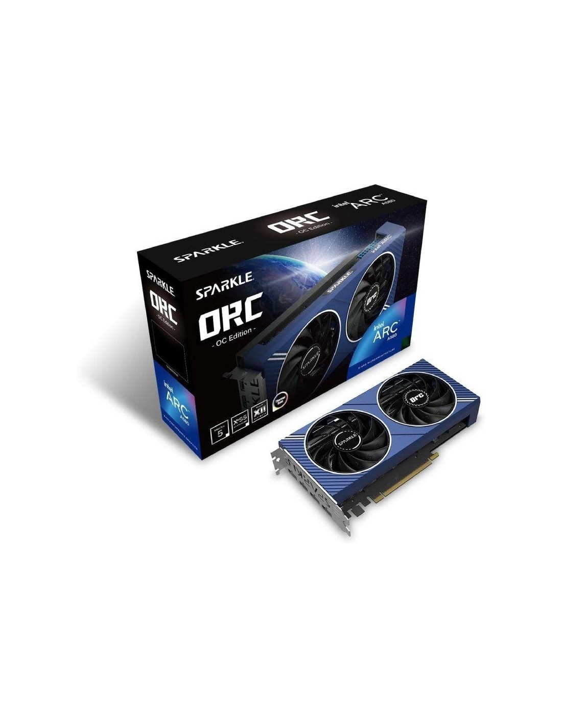 TARJETA DE VIDEO SPARKLE INTEL ARC A580 ORC OC EDITION 8GB GDRR6 PCIE 4.0