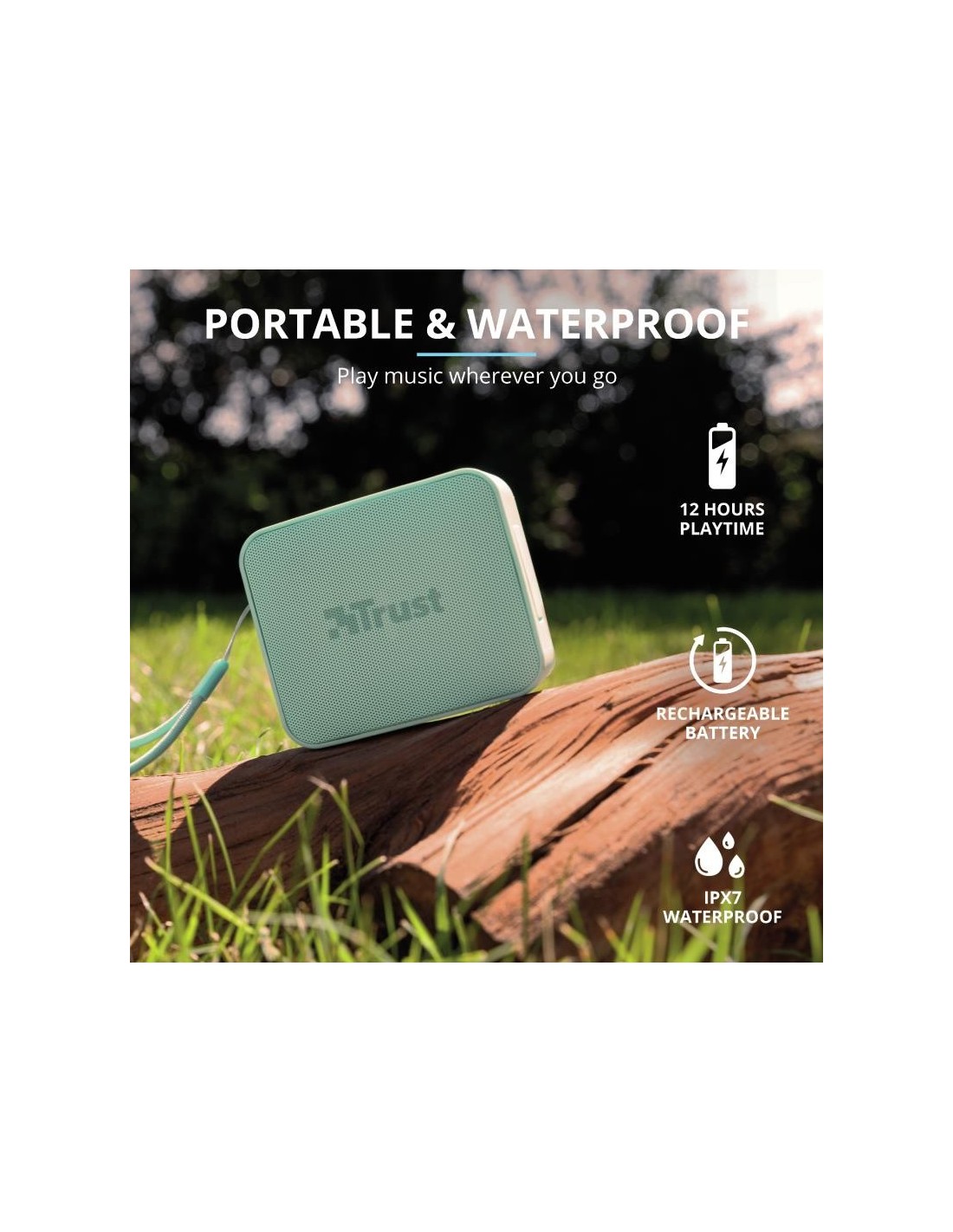 ALTAVOCES TRUST ZOWY WIRELESS BLUETOOTH MINT