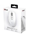 RATON TRUST OZAA ERGONOMICO RECARGABLE WIRELESS WHITE