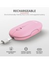 RATON TRUST PUCK RECARGABLE WIRELESS BLUETOOH PINK