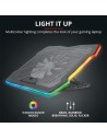 SOPORTE + VENTILADOR TRUST GXT1126 AURA REFRIGERACION RGB