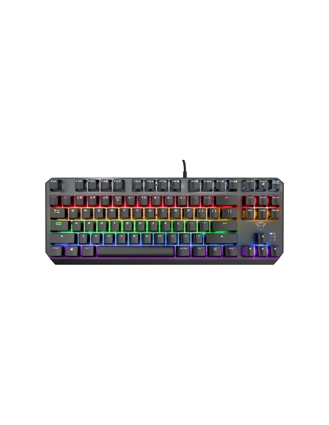 TECLADO TRUST GAMING GXT 834 CALLAZ MECANICO TKL USB RGB