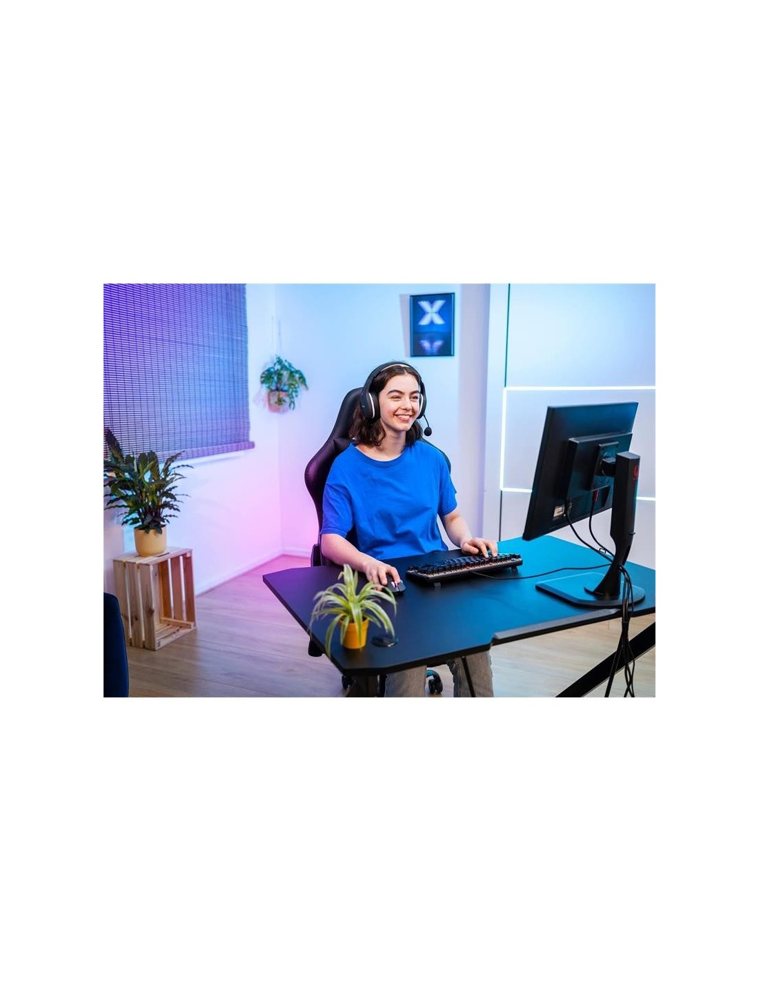 TECLADO TRUST GAMING GXT 834 CALLAZ MECANICO TKL USB RGB