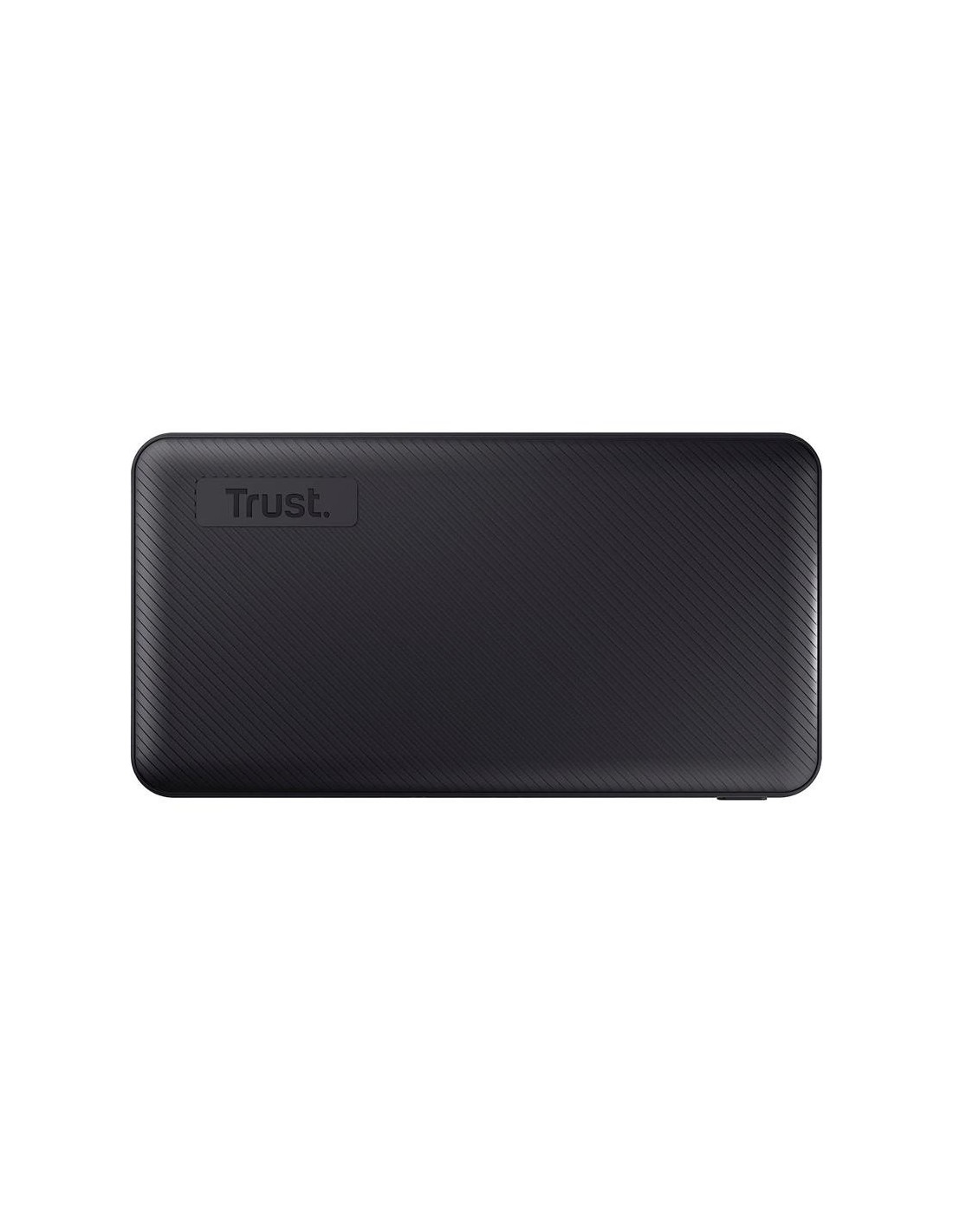 POWERBANK TRUST PRIMO SLIM 10000MAH 2A USB + USB-C + MICRO-USB ECO BLACK